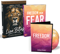Lion Bites, Freedom from Fear <br/>& Freedom