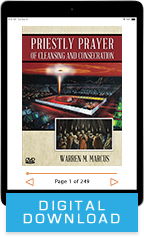 Pressing into the Holy of Holies & Priestly Prayer of Cleansing and Consecration (Digital Download) by Warren Marcus; Code: 9806D