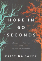 Hope in 60 Seconds & How to Obtain Your Miracle in Just 60 Seconds (Book & 2-CD Set) by Cristina Baker; Code: 9825