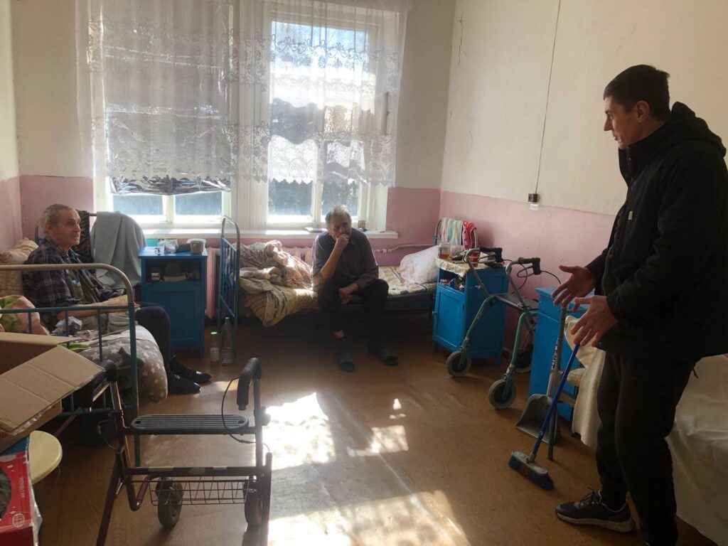 Hospice outreach in Ukraine.