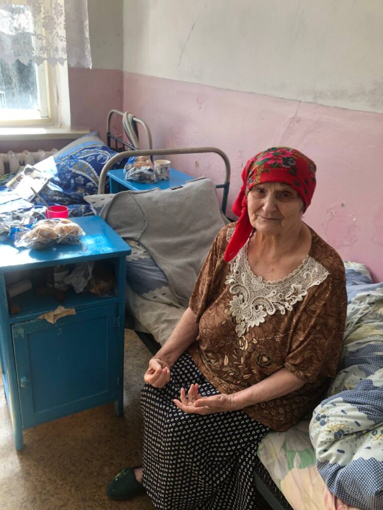Hospice outreach in Ukraine.