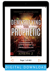 Demystifying the Prophetic (Digital Download) by Joseph Z; Code: 4109D